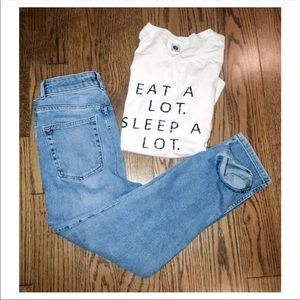 BDG high rise ankle jeans